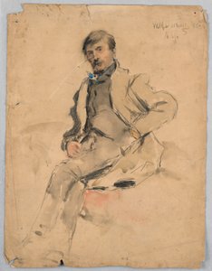 Portret van W. M. Darling, New York door James Henry Moser