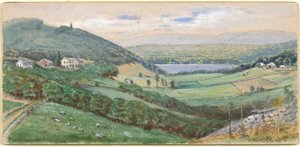 Scoville Farm, Cream Hill, Connecticut door James Henry Moser