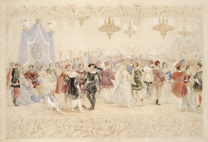 Het Bal door James Henry Nixon