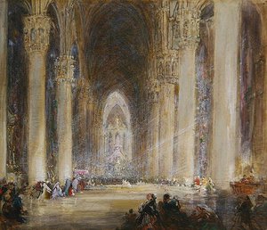 Kathedraal van Milaan door James Holland