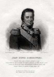 Jean Henri Dombrowski, Poolse militaire commandant, 1845 door James Hopwood