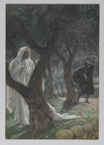 Verschijning van onze Heer aan Sint-Petrus, illustratie uit Het leven van onze Heer Jezus Christus