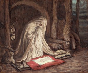 Geboorte van Onze Heer Jezus Christus, illustratie voor Het Leven van Christus