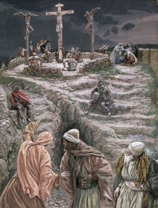 Eloi Eloi Lama Sabacthani, illustratie voor Het leven van Christus, ca. 1884-96 door James Jacques Joseph Tissot