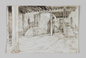 Op het eiland Rhoda, Caïro, illustratie uit Het Leven van Onze Heer Jezus Christus door James Jacques Joseph Tissot
