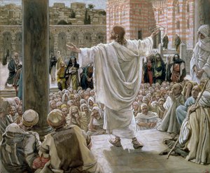 Jeruzalem, Jeruzalem, illustratie voor Het Leven van Christus, c.1886-96