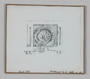 Judaïsch ornament, illustratie uit Het Leven van Onze Heer Jezus Christus door James Jacques Joseph Tissot