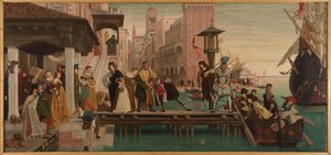 Het vertrek van de verloren zoon door James Jacques Joseph Tissot