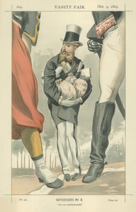 Leopold II, Koning der Belgen door James Jacques Joseph Tissot