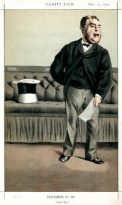 Little Ben, George Cavendish-Bentinck, Britse politicus door James Jacques Joseph Tissot