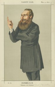 Mr Anthony John Mundella door James Jacques Joseph Tissot