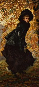 Oktober door James Jacques Joseph Tissot