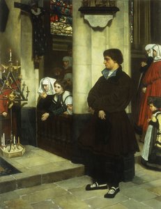 Tijdens de dienst, of Martin Luther