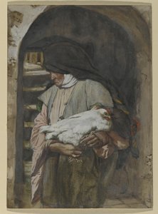 Sint Anna, illustratie voor Het Leven van Christus, c.1886-94 door James Jacques Joseph Tissot