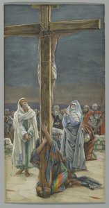 Stabat Mater. Vrouw, zie uw zoon, illustratie voor Het leven van Christus, ca. 1884-96 door James Jacques Joseph Tissot