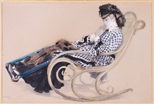 Studie voor "De Laatste Avond" door James Jacques Joseph Tissot