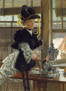 Thee door James Jacques Joseph Tissot