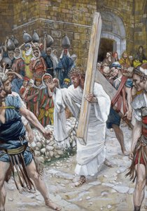 De dochters van Jeruzalem, illustratie voor Het leven van Christus door James Jacques Joseph Tissot