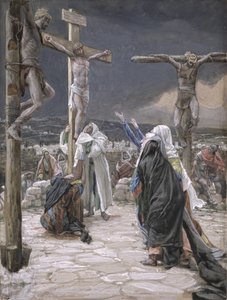 De dood van Jezus, illustratie voor Het leven van Christus, ca. 1884-96 door James Jacques Joseph Tissot