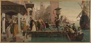 Het vertrek van de verloren zoon door James Jacques Joseph Tissot