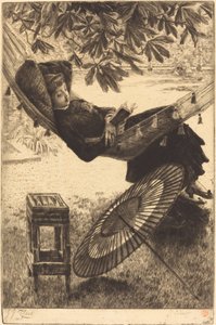 De Hangmat door James Jacques Joseph Tissot