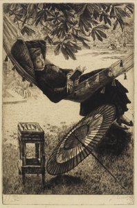 De Hangmat door James Jacques Joseph Tissot