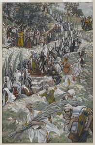 De processie op de Olijfberg door James Jacques Joseph Tissot