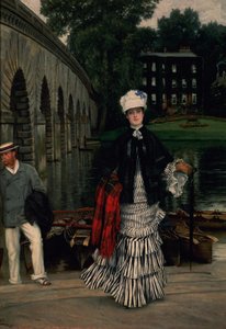 De Terugkeer van de Boottocht, 1873 door James Jacques Joseph Tissot