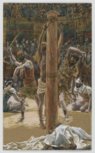 De Geseling op de Rug, illustratie uit Het Leven van Onze Heer Jezus Christus, 1886-94 door James Jacques Joseph Tissot