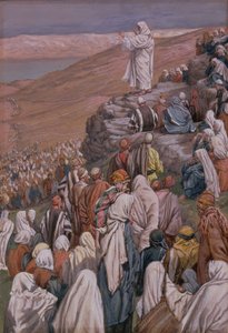 De Bergrede, illustratie voor Het Leven van Christus