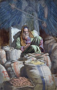 Gij dwaas, deze nacht zal uw ziel van u geëist worden, illustratie voor Het Leven van Christus door James Jacques Joseph Tissot