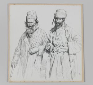 Typen van Judea, illustratie uit Het Leven van Onze Heer Jezus Christus door James Jacques Joseph Tissot