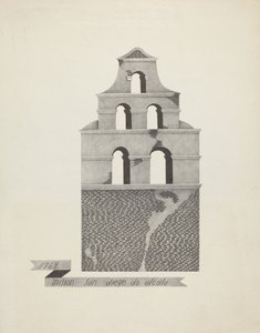 Missie San Diego de Alcala door James Jones