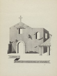 Missie San Fernando Rey de España door James Jones