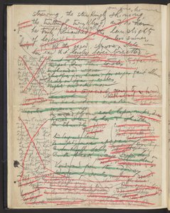 Het eerste ontwerp van Tristan en Isolde door James Joyce