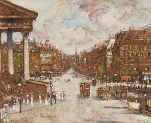 Place De La Madeleine door James Kay