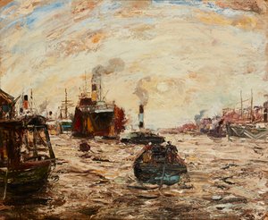 De Westerse Zon, Rivier Clyde door James Kay