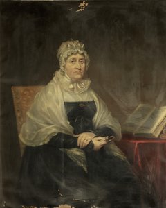 Portret van mevrouw Ward, ca. 1809 door James Lonsdale