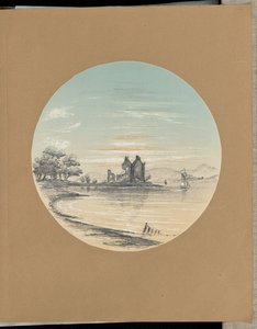 [Ruïnes aan de kust]. door James Makgill Heriot Maitland