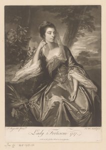 Portret van Anne Fortescue