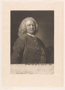 Portret van William Benn door James McArdell