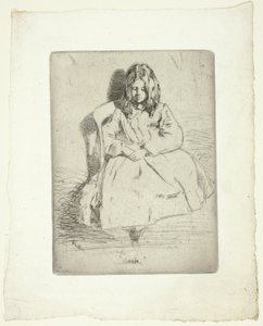 Annie, Zittend door James McNeill Whistler