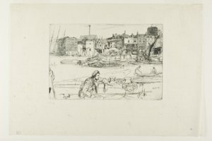 Zwarte Leeuw Werf door James McNeill Whistler