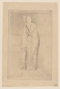 Gekleed Model door James Abbott McNeill Whistler