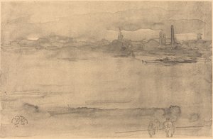 Vroege ochtend door James Abbott McNeill Whistler
