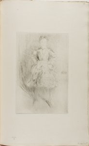 Elinor Leyland door James Abbott McNeill Whistler