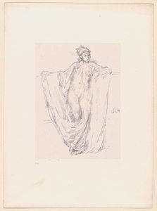 Figurenstudie door James Abbott McNeill Whistler