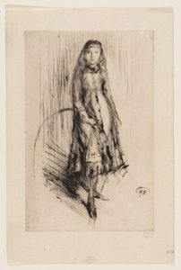 Florence Leyland door James Abbott McNeill Whistler