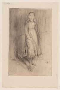 Florence Leyland door James McNeill Whistler