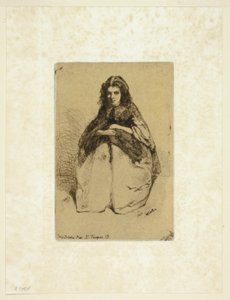 Fumette door James Abbott McNeill Whistler